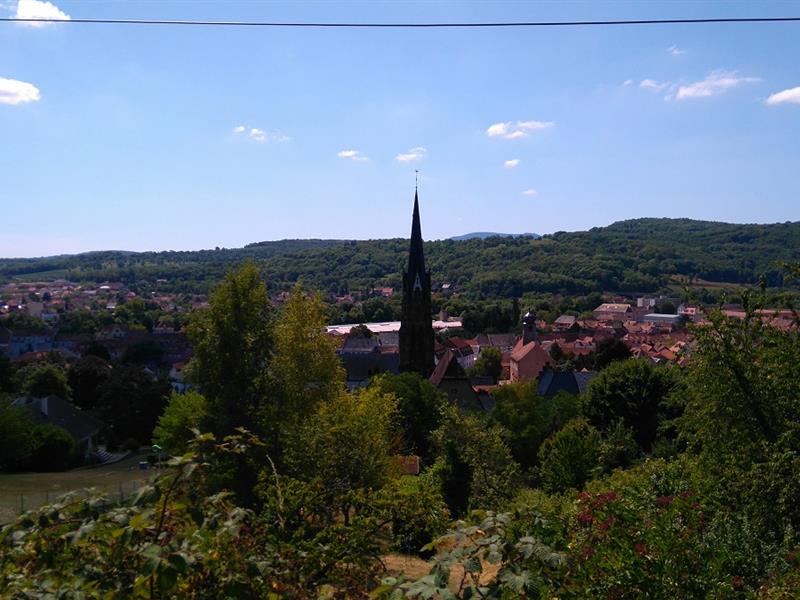 Mutzig et de l'église Saint-Maurice commentées